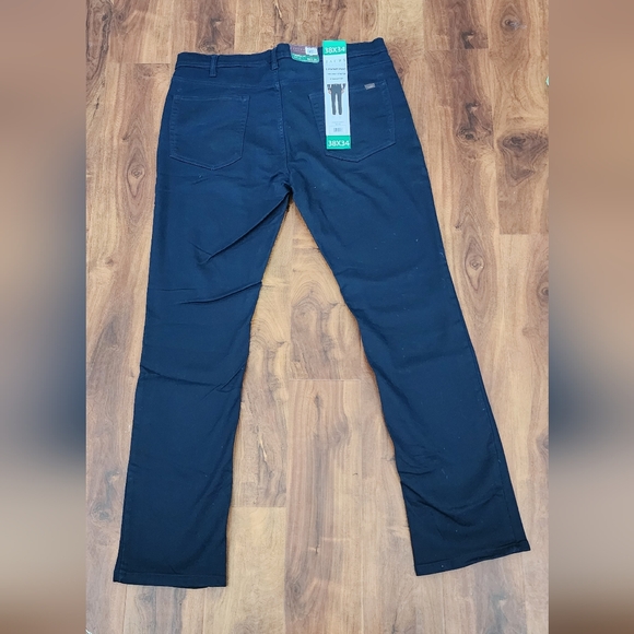 NEW 38x34 mens Jachs NY Straight Leg Navy Stretch-Twill Cotton Traveler Pants - Picture 5 of 11